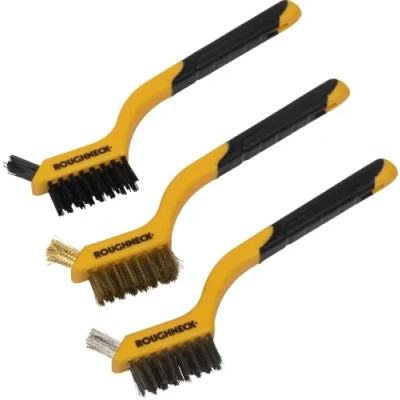 Image of Roughneck ROU52005 Ultra Slim Wire Brush set 3 Piece