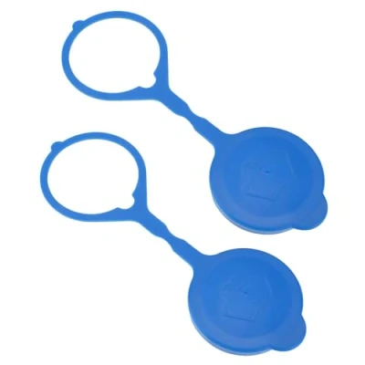 Image of LT Easiyl 2Pcs Washer Tank Cap Top Compatible with TOYOTA YARIS &amp; AURIS Windshield Wiper Fluid Reservoir Bottle 85316 0D010, 853160D010
