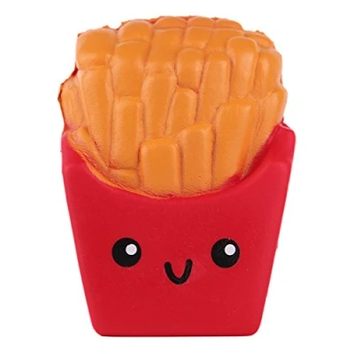 Image of Anboor Squishies French Fries Slow Rising Kawaii Scented Soft Food Toy Prime 1 Pcs Color Random