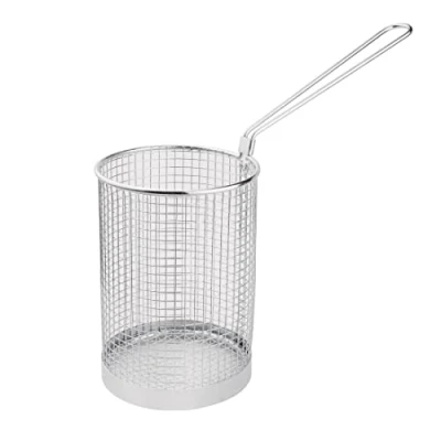 Image of Vogue Spaghetti Pasta Cooking Basket 120 mm/4.7 inch Diameter, Stainless Steel, Dishwasher Safe, CS734