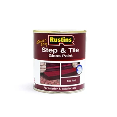 Image of RUSTINS Step &amp; Tile Paint Red 2.5L