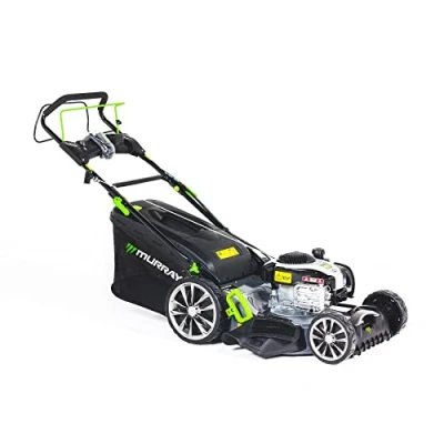 Image of Murray Self Propelled Petrol Lawnmower 4 in 1 Lawn Mower &quot;EQ2 500X&quot; 51cm with Grass Box 75L for Small and Medium Lawns, Easy to Start Clean, Dust Shield
