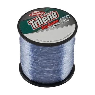 Image of Berkley Trilene® Big Game™, Steel Blue, 30lb 13.6kg, 440yd 402m Monofilament Fishing Line, Suitable for Saltwater and Freshwater Environments
