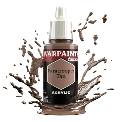 Image of The Army Painter Browns &amp; Neutrals Warpaints Fanatic 18ml Acrylic Paints (Paratrooper Brown)