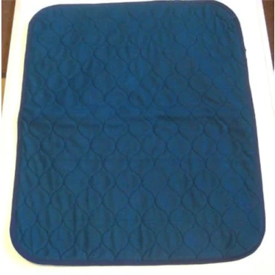 Image of 1 of Large (60cm x 50cm) Blue Washable Wheelchair Seat Armchair Incontinence pad Sheet