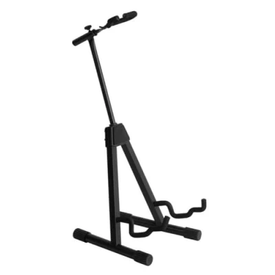 Image of On Stage Stands GS7465 Pro Flip It A Frame Guitar Stand, Black