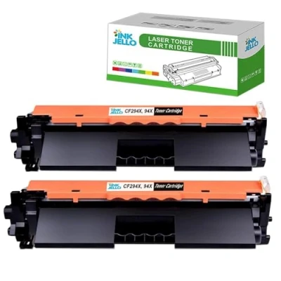 Image of InkJello Compatible Toner Cartridge Replacement for HP LaserJet Pro M118dw MFP M148dw M148fdw M140 M148fw CF294X (Black, 2 Pack)