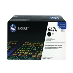 Image of HP CE260A 647A BLACK LASER TONER CP4025 CP4520 CM4540 SERIES
