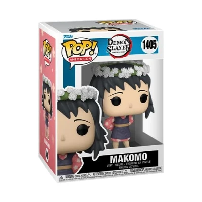 Image of Funko POP! Animation: Demon Slayer Makomo (Flower Headdress) Collectable Vinyl Figure Gift Idea Official Merchandise Toys for Kids &amp; Adults Anime Fans Model Collectors