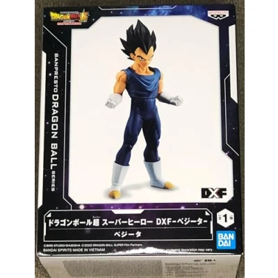 Image of Banpresto DRAGON BALL SUPER SH Vegeta DXF Figurine 16cm,Black