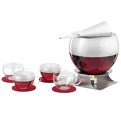 Image of Bohemia Fire Tongs Punch Set, 11 Pieces, 26 x 23 cm