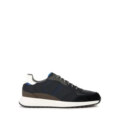 Image of Geox Men&#039;s U Molveno A Sneaker, Black, 8 UK