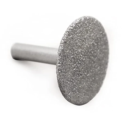 Image of SHDIATOOL Vacuum brazed Diamond Discs 1pc Dia 50mm with 8mm Shank for Cutting Grinding and Engraving Mini Saw Blade