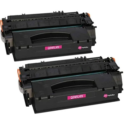 Image of Ink Inspiration 2 Compatible Laser Toner Cartridges Replacement for HP Q5949X 49X Laserjet 1320, 1320N, 1320NW, 1320TN, 3390, 3390AIO, 3392AIO 6,000 Pages
