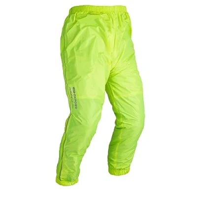 Image of Oxford Products Rainseal Pant Waterproof Motorcycle Over Trousers, Fluo, 5XL, 6XL