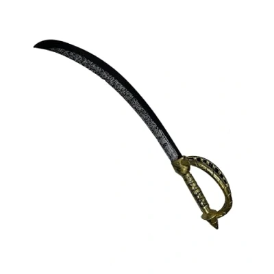 Image of Zac&#039;s Alter Ego Deluxe Pirate Sword Long Antique Effect Fancy Dress Medieval Weapon Buccaneer