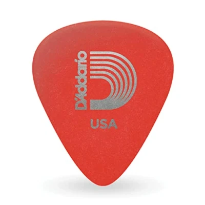 Image of Planet Waves Duralin Red Picks Super Light Gauge Pack of 25