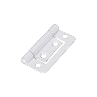Image of TIMCO Flush Hinges (105) Steel White 50 x 38.5