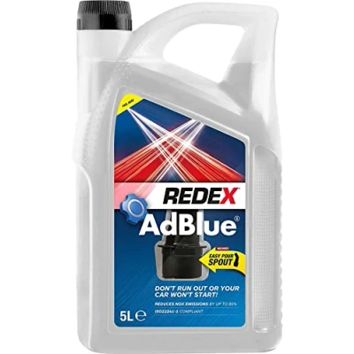 Image of Redex RADD0029A 5L Adblue with Spout 5 Litre Fuel Additive Treatment Fluid