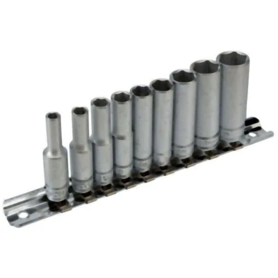 Image of Teng ALU14 1/4in Socket Clips (Pack 10) TENALU14