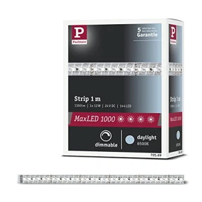 Image of Paulmann MaxLED 1000 strip IP20 daylight 1 m