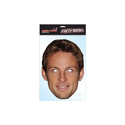Image of Jenson Button mask (Mask/Headpiece