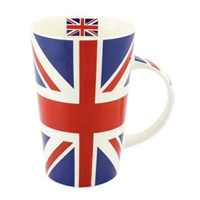 Image of leonardo union jack latte mug