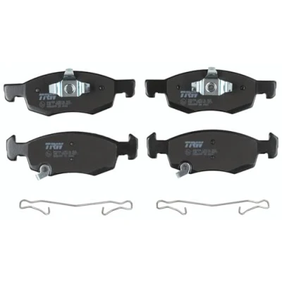 Image of 1605280, 1684934180, 95517028 Brake pad set TRW GDB2099 with acoustic wear warning accessories VAUXHALL: Corsa Mk4, Corsavan Mk4