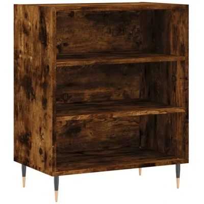 Image of vidaXL Sideboard Smoked Oak 57x35x70 cm Engineered Wood