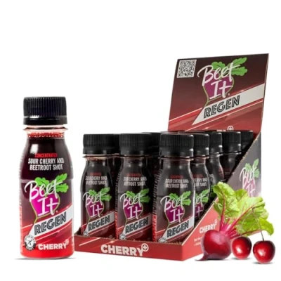Image of Beet It Regen Cherry+ Shot Boost Recovery and Athletic Endurance Performance (Pack of 15x70ml)