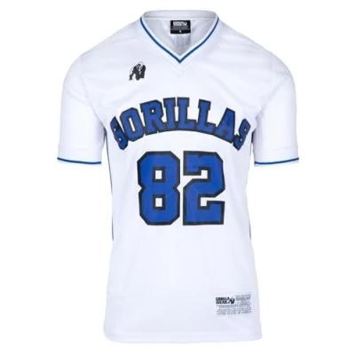 Image of GORILLA WEAR San Mateo T Shirt White/Blue