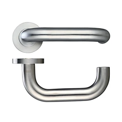 Image of RTD Lever 22mm Screw on Rose (Sprung) in Stainless Steel ZPS080SS
