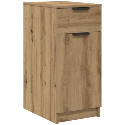 Image of vidaXL Desk Cabinet Artisan Oak 33x50x75 cm Engineered Wood