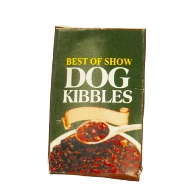 Image of Dolls House Bag of Dog Food Miniature 1:12 Scale Pet Shop Kitchen Accessory