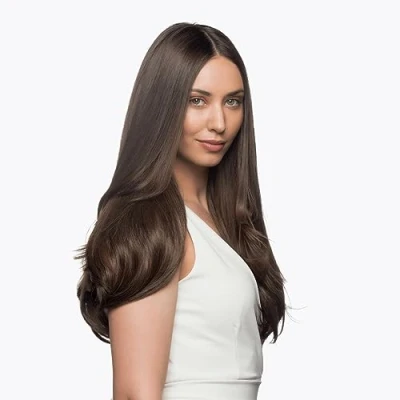 Image of Stranded International 20 inch Fibre One Piece Flicky Clip in Hair Extensions (#27 Honeysuckle)