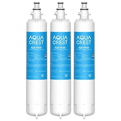 Image of AQUACREST 847200 Fridge Water Filter, Compatible with Fisher &amp; Paykel 847200, RS9120W Activesmart Integrated and More For Product Codes Starting 25xxx (3)