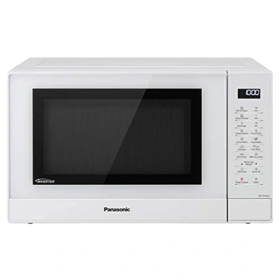Image of Panasonic NN ST45KWBPQ Microwave Oven, 32 Litres, 1000W, Turntable, Easy Operation LCD, Touch Control Panel, 21 Auto Programs with Junior Menu (Puree &amp; Porridge) LED Interior bulb, White