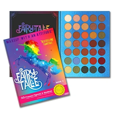 Image of Rude 35 eyeshadow palette book 3 fairy tale 52.5g