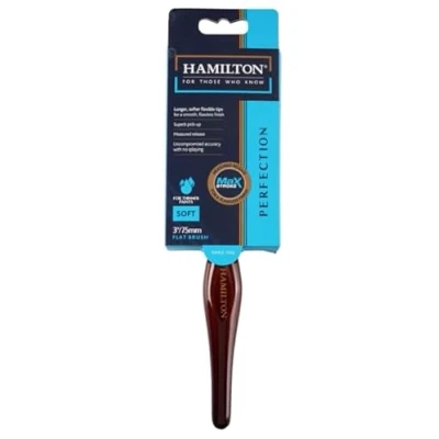 Image of HAMILTON 3&#039;&#039; Perfection Max Stroke Soft Sythetic Bristle Flat Paint Brush