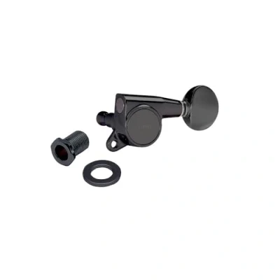 Image of Gotoh 381 Series 6 In Line with Rounded Mini Buttons Black