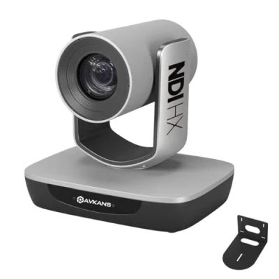 Image of AVKANS NDI Camera, 20X Zoom 3G SDI HDMI PTZ Camera with USB Video Output for Church Worship Live Events, PoE IP Livestream Production