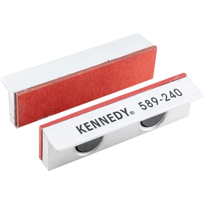 Image of Kennedy 100mm (4&quot;) Fibre Faced Magnetic Vice Jaws