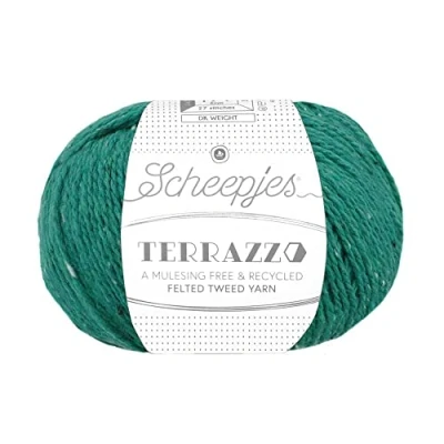 Image of Scheepjes Terrazzo 754 Verde Inglese Yarn 1x50g