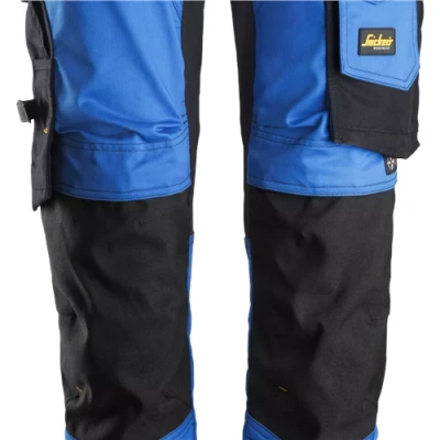 Image of Snickers AllroundWork Stretch Trousers True Blue/Black 58