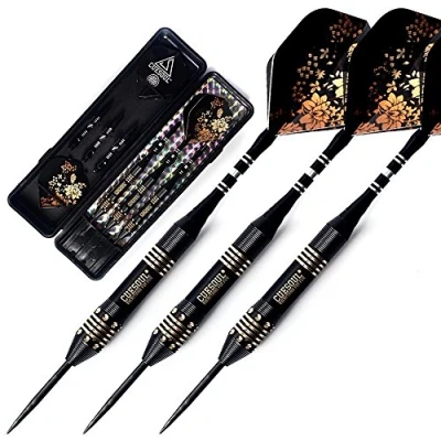 Image of CUESOUL Black Scorpion 20 Grams Steel Tip Darts CBSH F2002