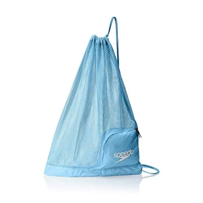Image of Speedo Unisex Adult Ventilator Mesh Equipment Bag Blue Grotto One Size