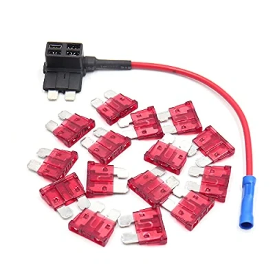 Image of sourcingmap Car 40A ATC ATO Regular Blade Style Fuse Holder Tap