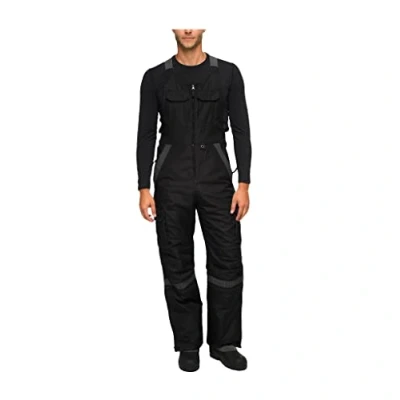 Image of ARCTIX Men&#039;s Tundra Ballistic Bib Overall, Black, X Large