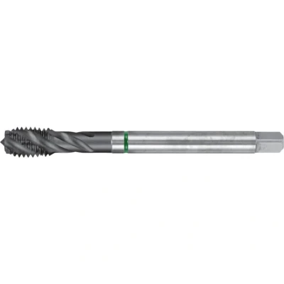 Image of Dormer E474 M3 HSS E Green Ring Spiral Flute Machine Tap Super B Finish DIN 371
