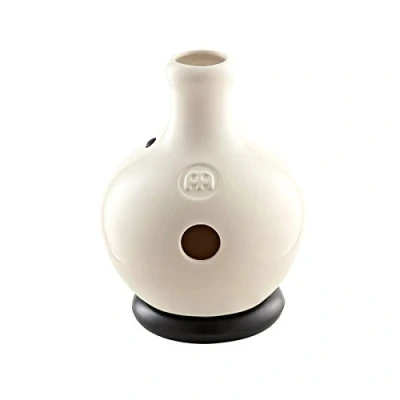 Image of Meinl Percussion Quinto Ibo Drum Instrument with Built in Microphone Hole Ceramic, White (ID10WH)